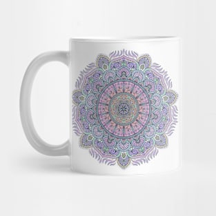 Pink Purple and Blue Mandala Mug